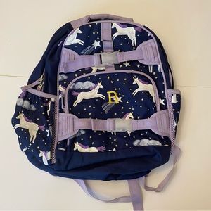 Pottery Barn Kids - Mackenzie Navy Night Unicorn Glow-in-the-dark Backpack